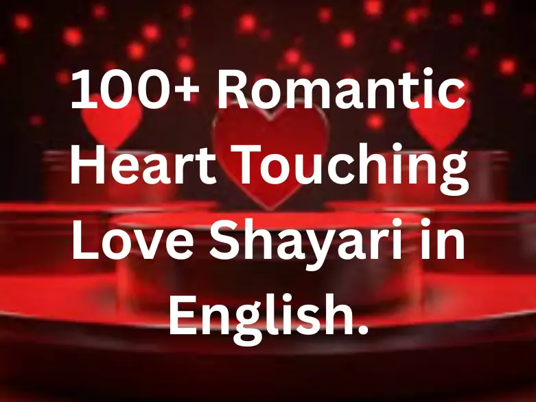 love shayari in english
