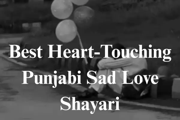 punjabi shayari sad love