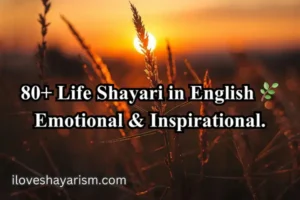 life-shayari-in-english