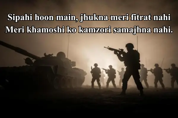 army-attitude-shayari